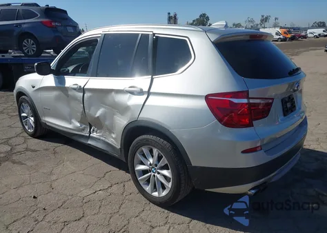2013 BMW X3 xDrive28I из США, поврежденный, VIN 5UXWX9C59D0A22183